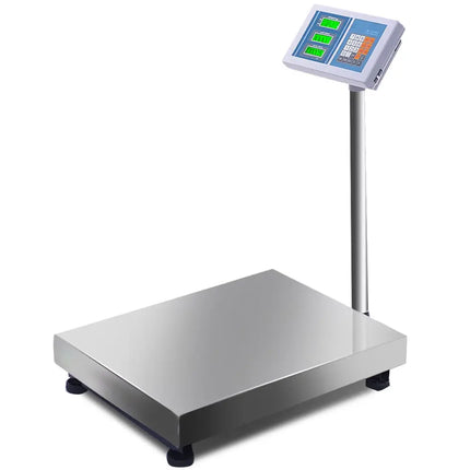 660 lbs Weight Computing Digital Floor Platform Scale - White - Kitchen Tools