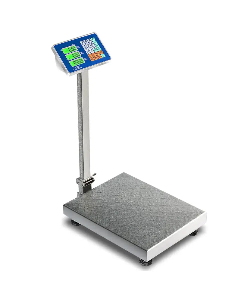 660 lbs Weight Platform Scale Digital Floor Folding Scale - Silver - Kitchen Tools