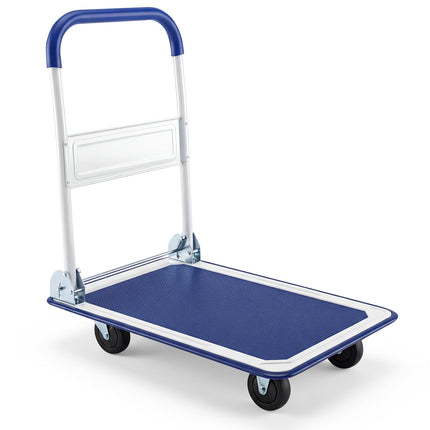 660 Pounds Folding Platform Cart Dolly Hand Truck