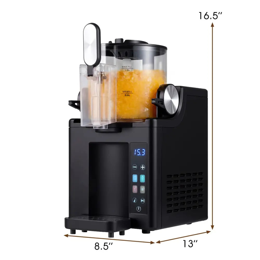 68 oz Frozen Drink Maker and Slushy Machine for Home-Black - Black - Ice Crushers & Shavers