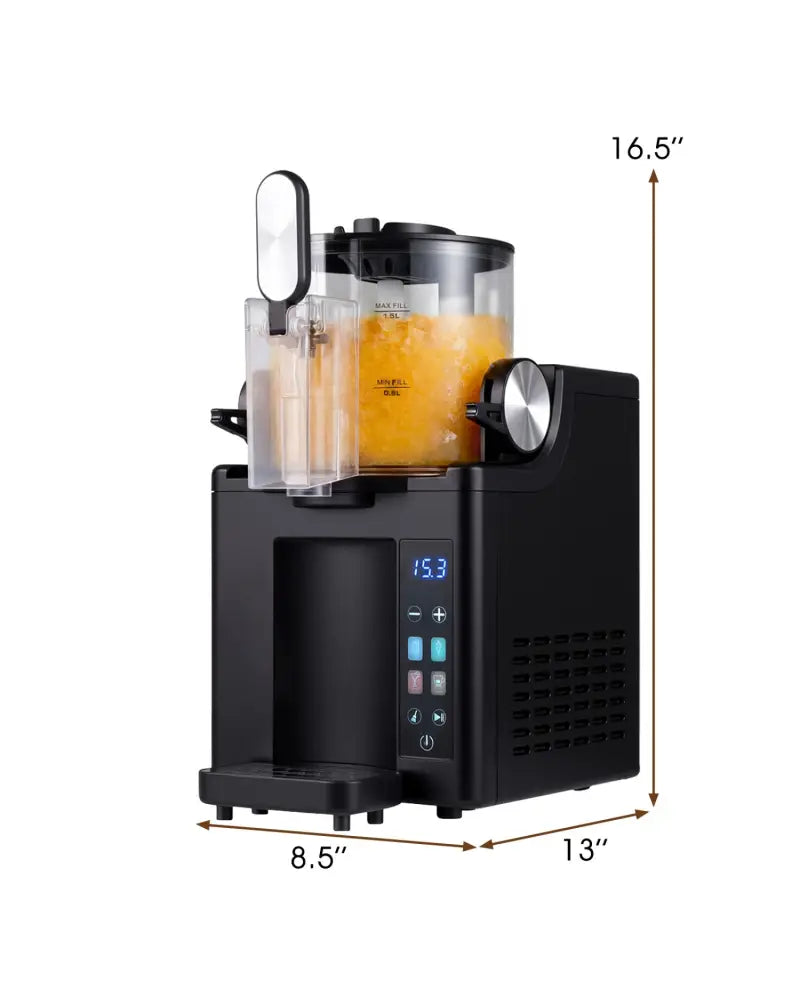 68 oz Frozen Drink Maker and Slushy Machine for Home-Black - Black - Slushie Machine