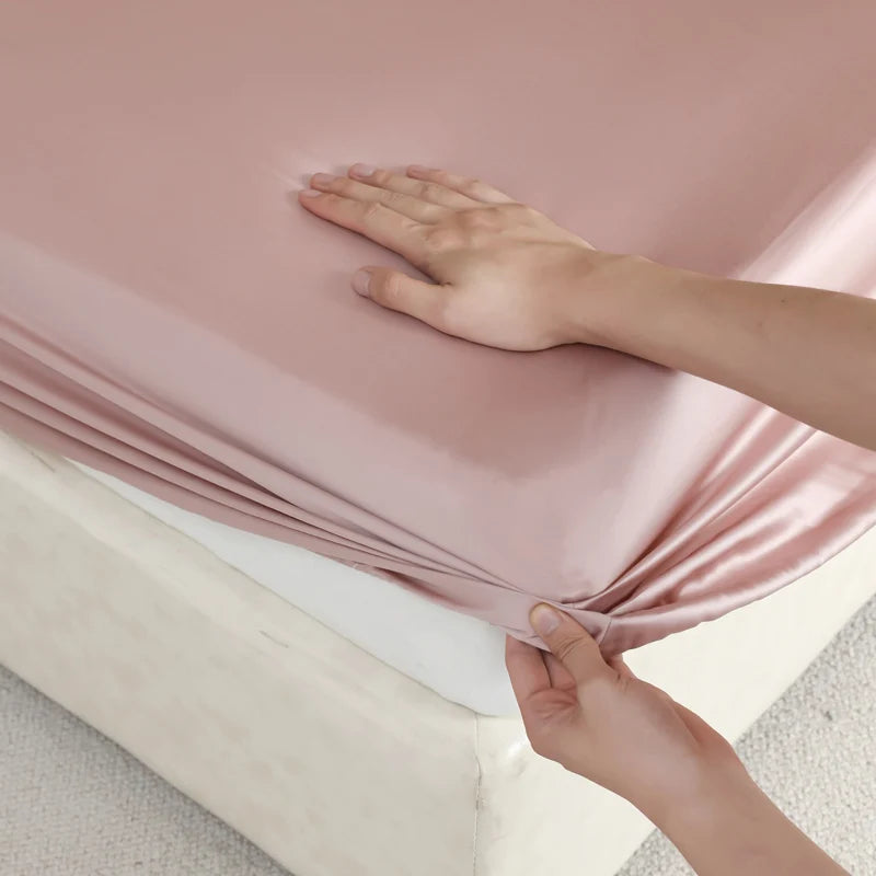 Luxury Mulberry Silk Fitted bed Sheet