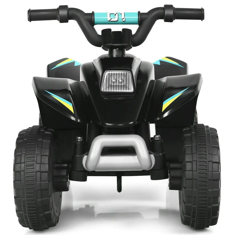 6V Kids Electric ATV 4 Wheels Ride - On Toy - Black - Oasis Home Essentials