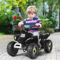 6V Kids Electric ATV 4 Wheels Ride - On Toy - Black - Oasis Home Essentials