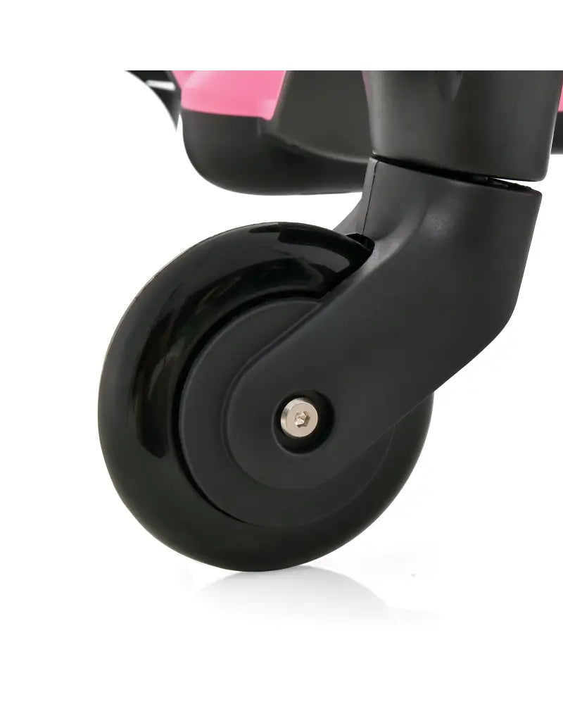 6V Kids Ride on Drift Car with 360° Spin and 2 Adjustable Heights-Pink - Pink - Powered Ride On Toys