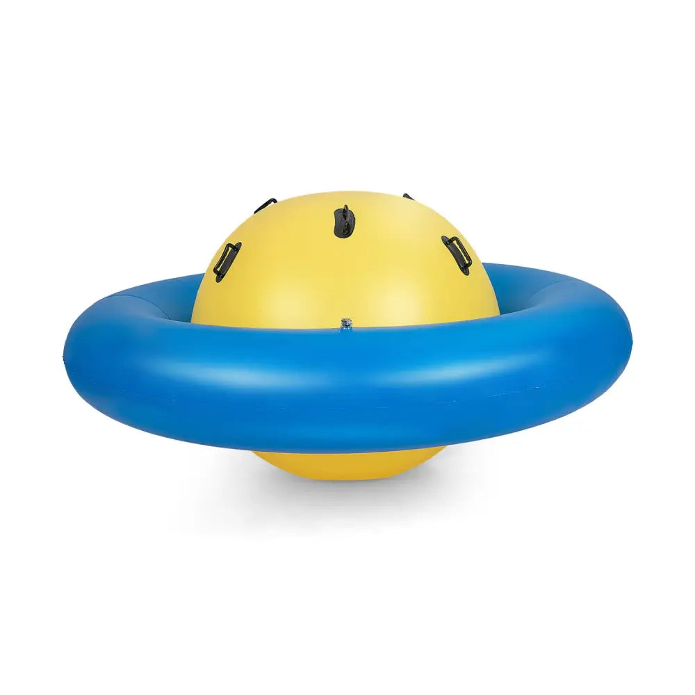 7.5 Foot Giant Inflatable Dome Rocker Bouncer with 6 Built-in Handles for Kids-Blue - Blue - Toy Sports