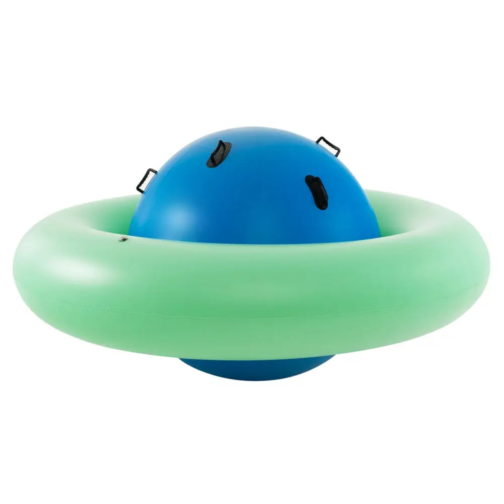 7.5 Foot Giant Inflatable Dome Rocker Bouncer with 6 Built-in Handles for Kids-Green - Green - Toy Sports