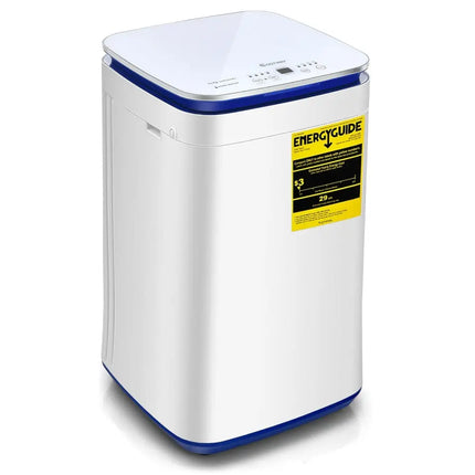 7.7 lbs Compact Full Automatic Washing Machine with Heating Function Pump - Oasis Home Essentials