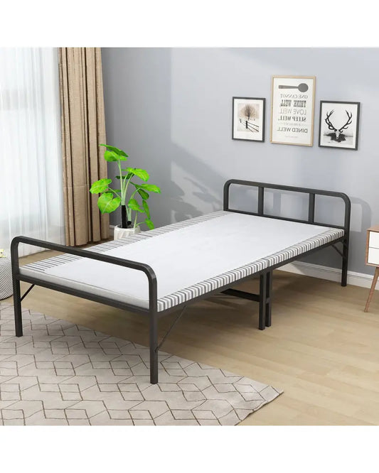 71 x 31 Inch Massage Bed Warmer Heating Pad with 5 Heat Settings - White - Mattresses