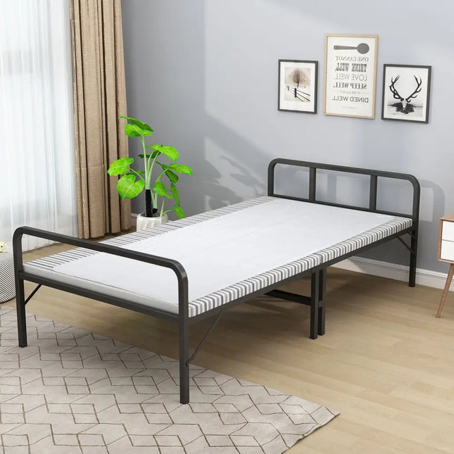 71 x 31 Inch Massage Bed Warmer Heating Pad with 5 Heat Settings - White - Mattresses