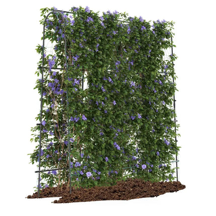 71 x 71 Inch U-Shaped Tall Garden Arched Trellis for Climbing Plants - Plant Supports
