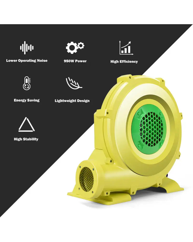 735 W 1.0 HP Air Blower Pump Fan for Inflatable Bounce House - Air Blowers