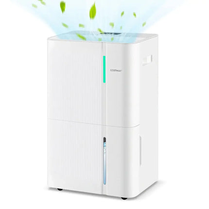 74/96 Pints Dehumidifier for Home 4500/5500 Sq. Ft Dehumidifier with 3 Modes-96 Pints Costway