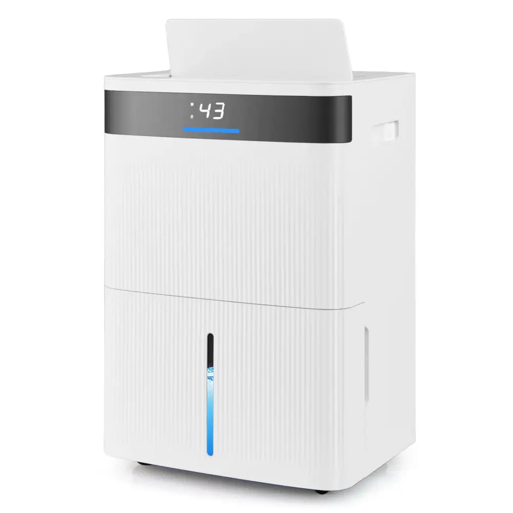 74 Pints Dehumidifier for Home 4500 Sq.Ft Dehumidifier-White - White - Dehumidifiers