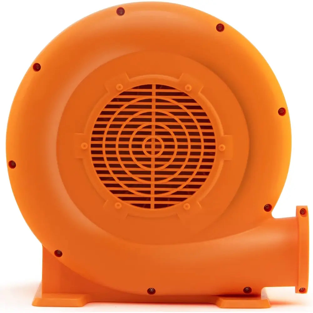 750W Air Blower (1.0HP) for Inflatables with 25 feet Wire and GFCI Plug - Orange - Air Blowers