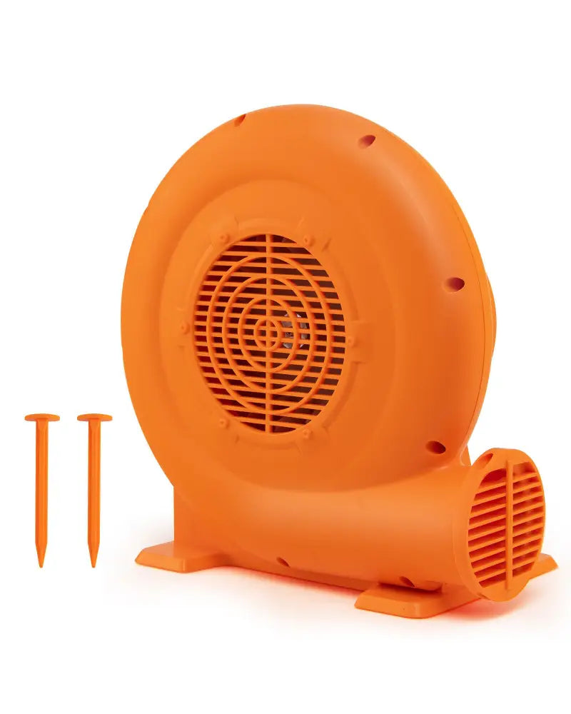 750W Air Blower (1.0HP) for Inflatables with 25 feet Wire and GFCI Plug - Orange - Air Blowers