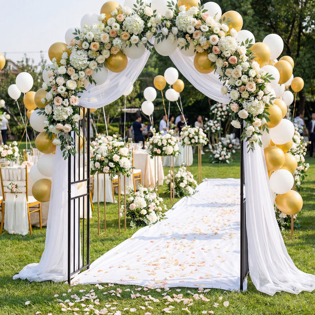 7.2 Feet Garden Decoration Climbing Plants Arch