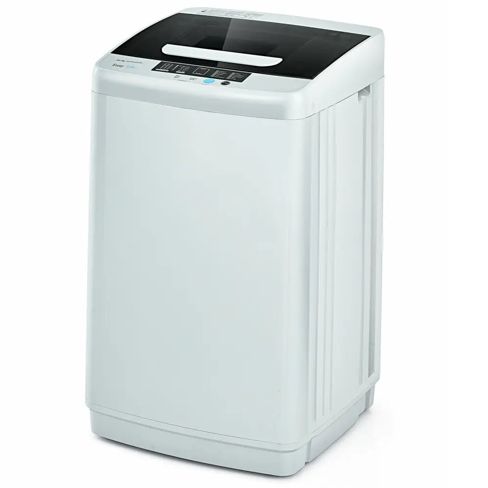 8.8 lbs Portable Full-Automatic Laundry Washing Machine with Drain Pump - Appliances
