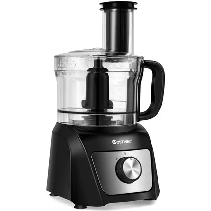 8 Cup Food Processor 500W Variable Speed Blender Chopper with 3 Blades - Oasis Home Essentials
