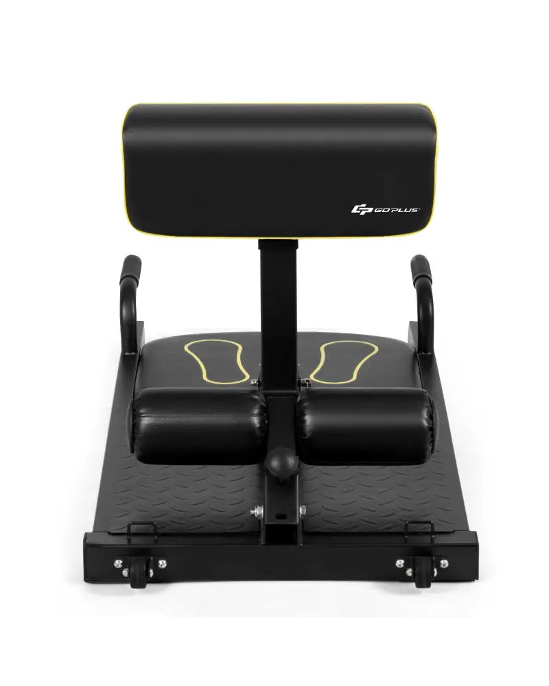 8-in-1 Home Gym Multifunction Squat Fitness Machine - Black - Benches Racks & Bars