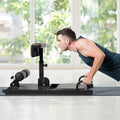 8-in-1 Home Gym Multifunction Squat Fitness Machine - Black - Benches Racks & Bars