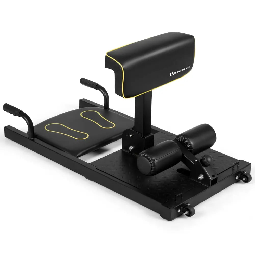 8-in-1 Home Gym Multifunction Squat Fitness Machine - Black - Benches Racks & Bars