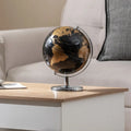8’’ World Globe Modern Decorative Tabletop Earth Globe-Golden - Golden - Learning Toys