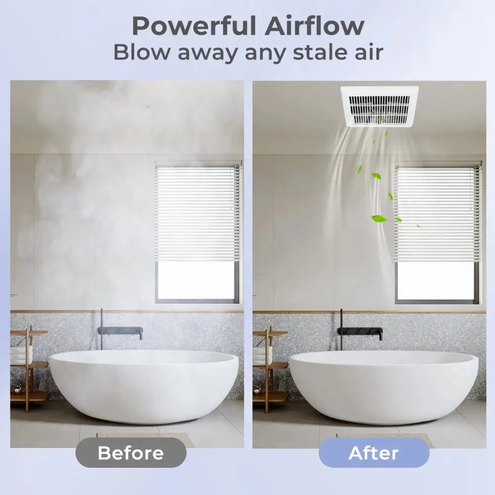80 CFM Ceiling Mount Bathroom Exhaust Fan with Metal Housing and 4 Inches Duct Costway