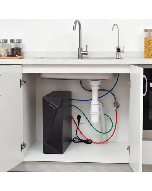 800 GPD AW-RB20 Alkaline PH+ Reverse Osmosis Water Filter - Black - Small Appliances