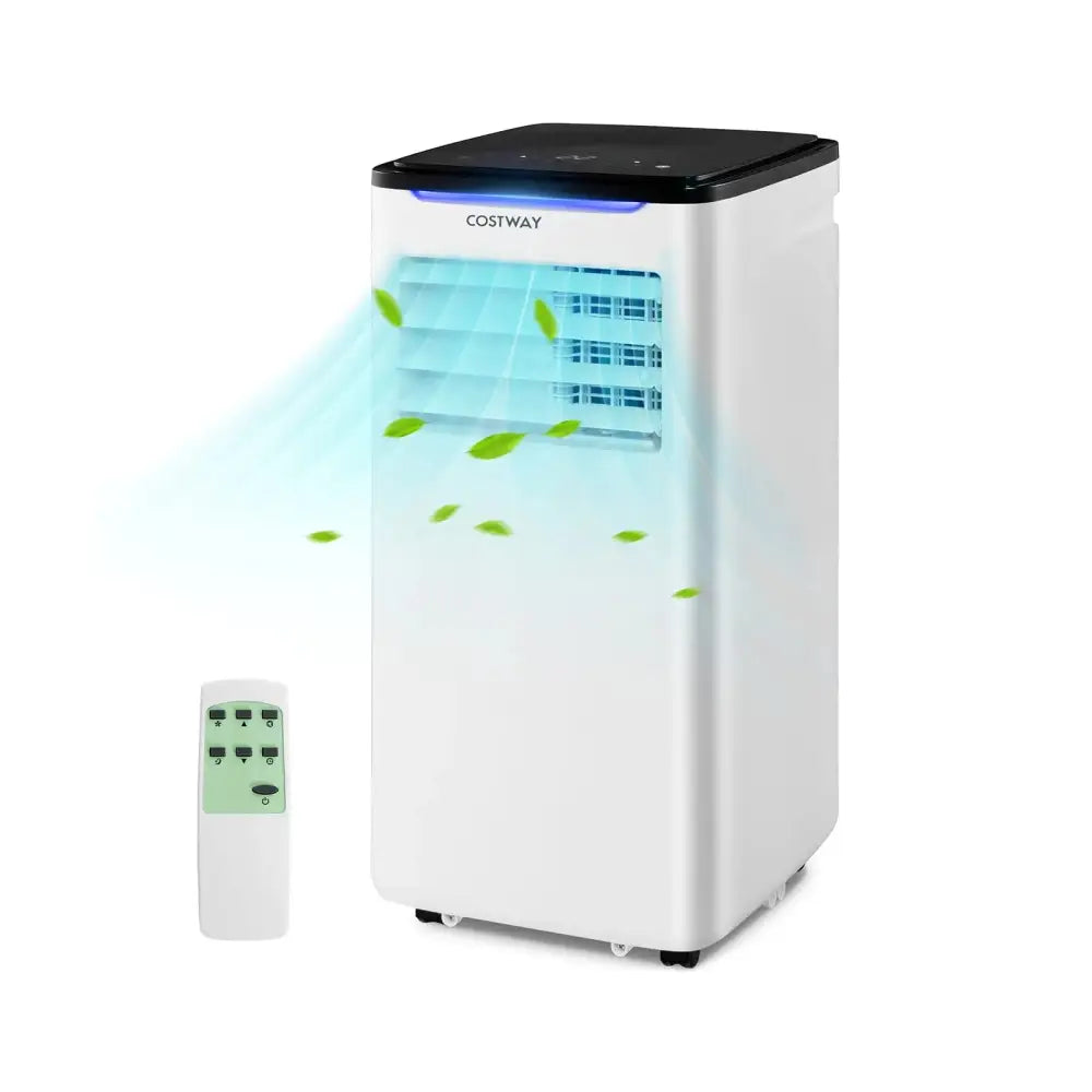 8000/10000 BTU 3-in-1 Portable Air Conditioner with Fan and Dehumidifier Mode-8000 BTU Costway