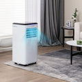 8000/10000 BTU 3-in-1 Portable Air Conditioner with Fan and Dehumidifier Mode-8000 BTU - Black & White - Portable Air