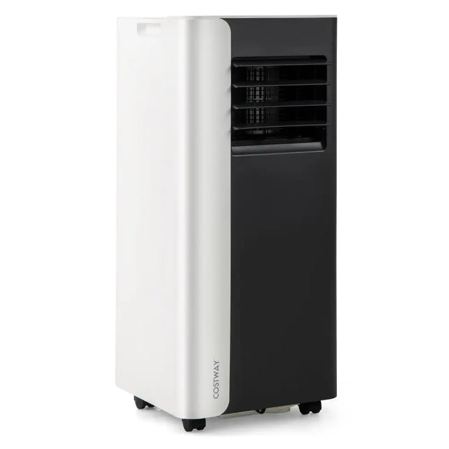 8000 BTU 3 in 1 Portable Air Conditioner with Fan and Dehumidifier Model - Black & White - Portable Air Conditioners