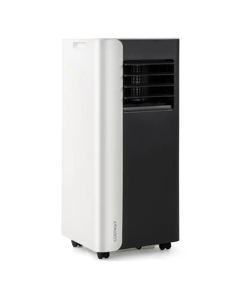 8000 BTU 3 in 1 Portable Air Conditioner with Fan and Dehumidifier Model - Black & White - Portable Air Conditioners