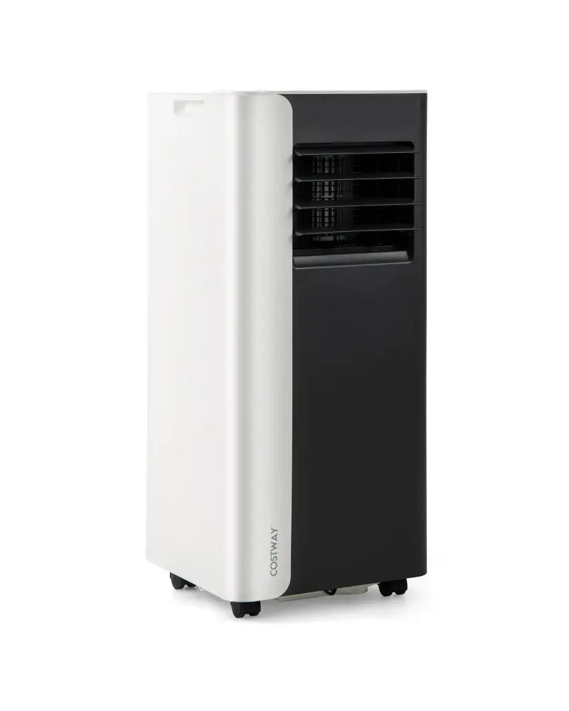 8000 BTU 3 in 1 Portable Air Conditioner with Fan and Dehumidifier Model - Black & White - Portable Air Conditioners