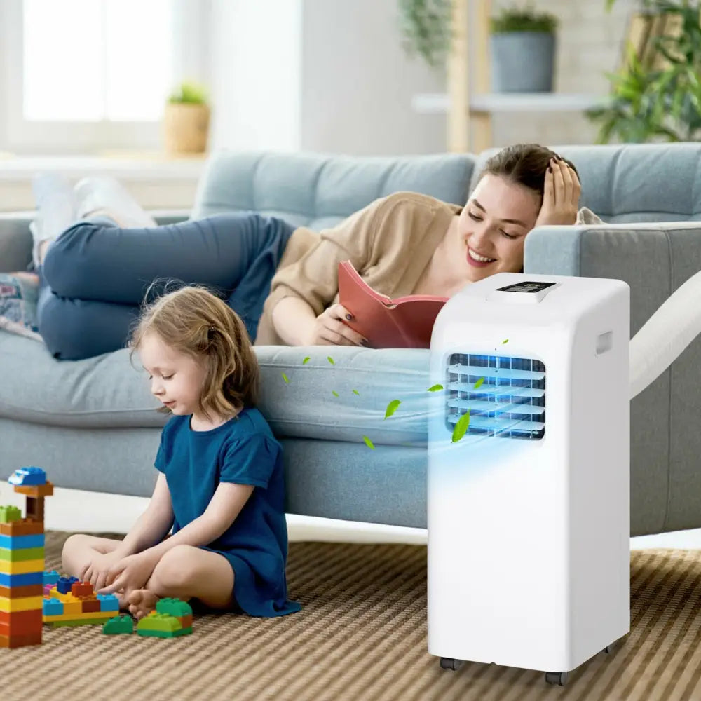 8000 BTU(Ashrae) Portable Air Conditioner with Dehumidifier Function - Portable Air Conditioners