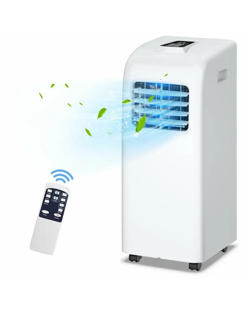 8000 BTU(Ashrae) Portable Air Conditioner with Dehumidifier Function - Portable Air Conditioners