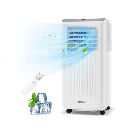8000 BTU Portable Air Conditioner 3 in 1 AC Unit Fan and Dehumidifier Costway