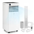 8000 BTU Portable Air Conditioner with Dehumidifier and 24H Timer-White - White - Portable Air Conditioners