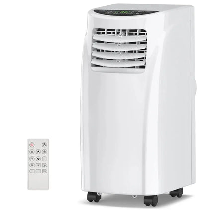 8000 BTU Portable Air Conditioner with Dehumidifier Function and Sleep Mode Costway