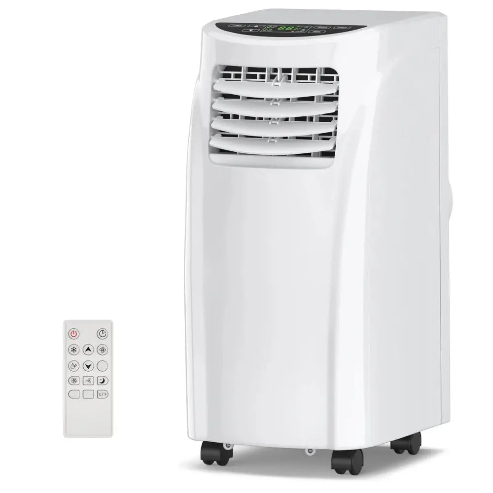8000 BTU Portable Air Conditioner with Dehumidifier Function and Sleep Mode Costway