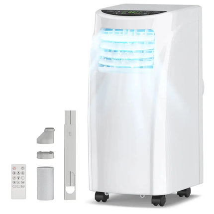 8000 BTU Portable Air Conditioner with Dehumidifier Function and Sleep Mode Costway