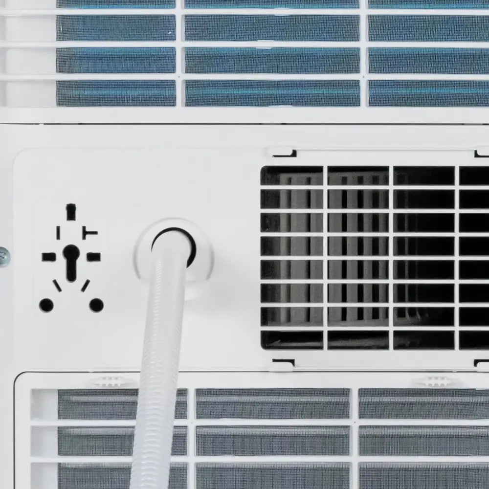 8000 BTU Portable Air Conditioner with Fan and Dehumidifier Mode-White - White - Portable Air Conditioners