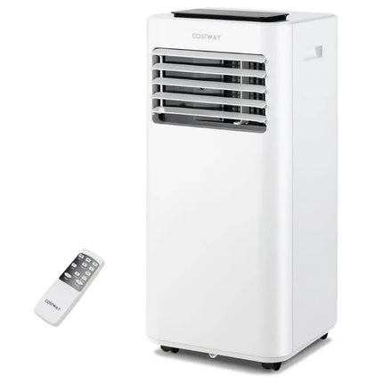 8000 BTU Portable Air Conditioner with Fan Dehumidifier Sleep Mode Costway