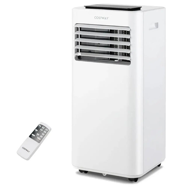 8000 BTU Portable Air Conditioner with Fan Dehumidifier Sleep Mode Costway