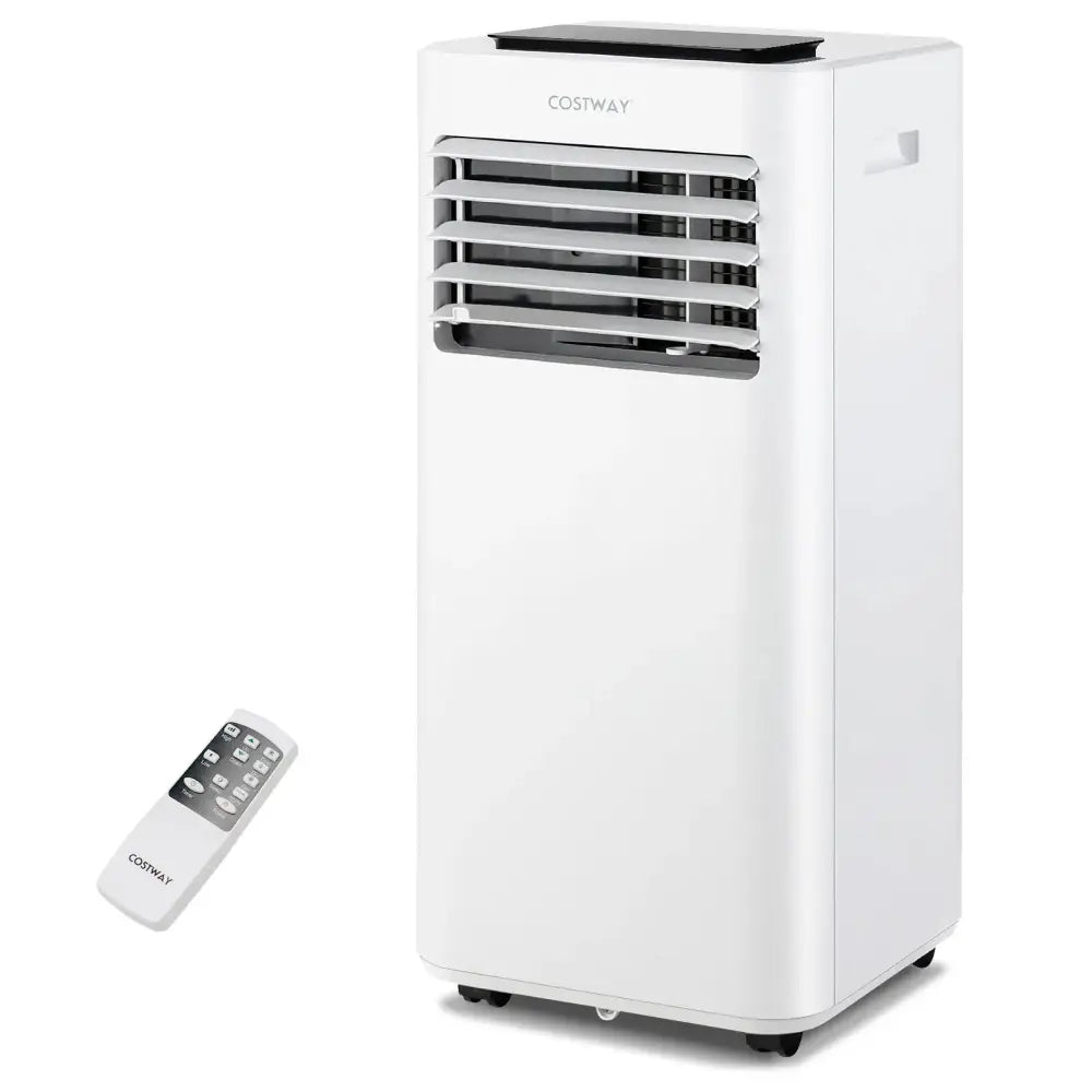 8000 BTU Portable Air Conditioner with Fan Dehumidifier Sleep Mode Costway