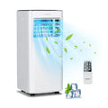 8000 BTU Portable Air Conditioner with Remote Control and Sleep Mode-Black - Black - Portable Air Conditioners