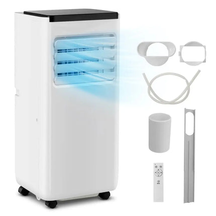 8000 BTU Portable Air Conditioner with Remote Control Cools up to 250 Sq.Ft Costway