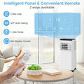 8000 BTU Portable Air Conditioner with Remote Control Cools up to 250 Sq.Ft Costway