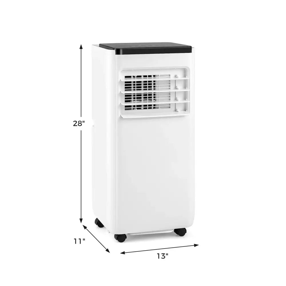 8000 BTU Portable Air Conditioner with Remote Control Cools up to 250 Sq.Ft Costway