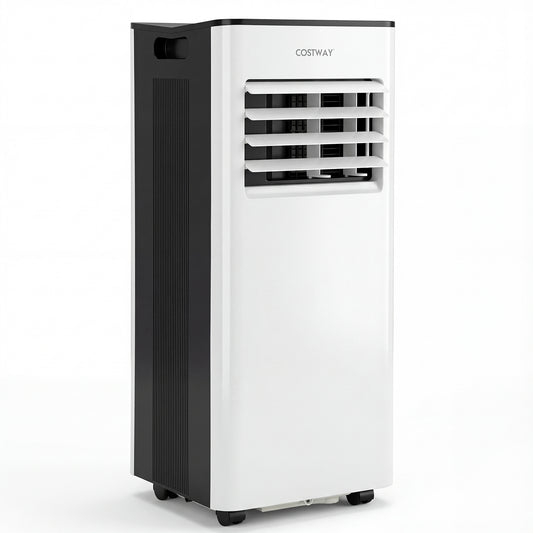 8000 BTU Portable Air Conditioner with Fan and Dehumidifier and LED Display